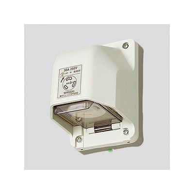 パナソニック 防雨形引掛接地2Pコンセント 露出・埋込両用 30A 250V WK6330