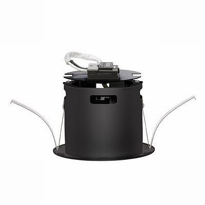 ユニバーサルダウン（黒）LED20W対応開口100mm　LEDランプ別売　DLXU1101BK(3)