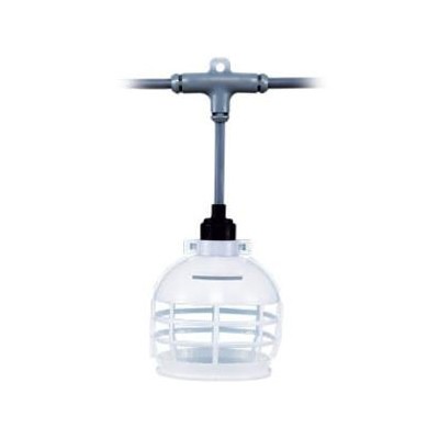 長谷川製作所 分岐ケーブル 照明専用 EST1タイプ 防水ソケット18個 長さ50m EST1−50M−18L