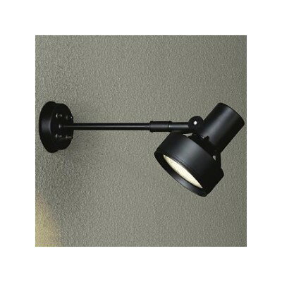 LEDブラケットライト　防雨形　非調光　天井付・壁付兼用　ランプ別売　黒サテン　DOL−3766XB