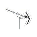 UHFオールチャンネル(13〜52ch)用アンテナ 水平・垂直受信用 素子数14 給電部ネジ式(F型) AU14FR