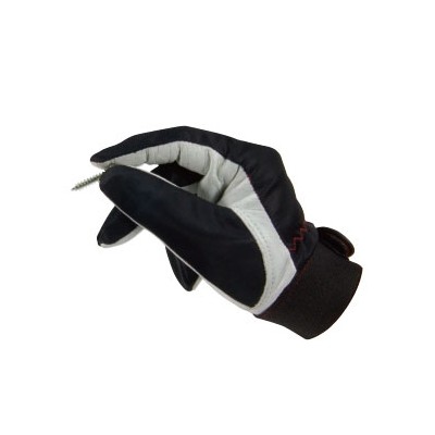 ジェフコム 電工ソフトグローブ Mサイズ JND−43M フィット感 極薄皮革 作業用手袋 手になじむ 細かい作業 通気性 蒸れにくい 2