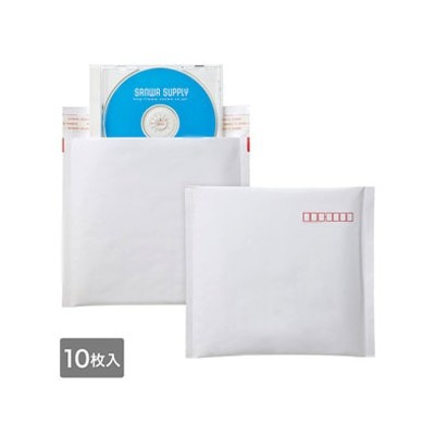 サンワサプライ 郵送用クッション封筒 1枚収納 粘着テープ付 3枚セット FCD−DM3N