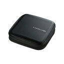 サンワサプライ ブルーレイディスク対応セミハードケース ファスナータイプ 24枚収納 ブラック FCD−WLBD24BK シンプル かっこいい(2)