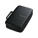サンワサプライ ブルーレイディスク対応セミハードケース ファスナータイプ 104枚収納 ブラック FCD−WLBD104BK シンプル おしゃれ か...