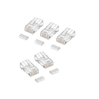 サンワサプライ RJ−45コネクタ 単線用 10個入 ADT−RJ45−10SN