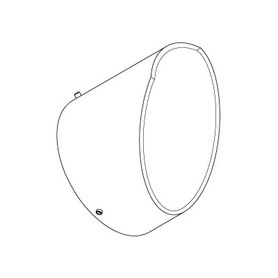 フード カットタイプ MiddleSpot用 φ176mm TG−399