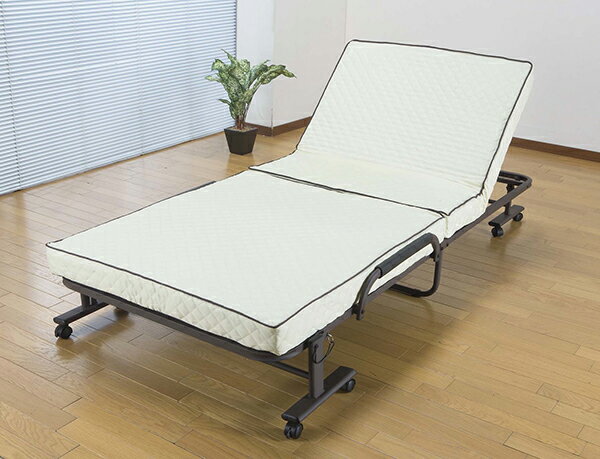 コンパクト折りたたみベッド完成品シ...