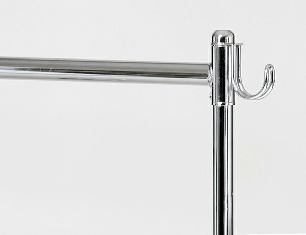 送料無料 ストロングタフハンガー 幅約135cm ハンガーラックスリム キャスター付き 2段 高さ調整 ハンガー掛け 衣類収納 クローゼット 洋服 ラック ワードローブ 洋服かけ コートハンガー 業務用 物干し 室内干し おしゃれ 西海岸 [3]