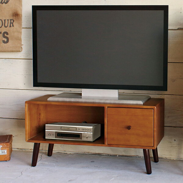 送料無料 ローボード TV台 木製 北欧風 80cm TV台 リビング収納 テレビボード テレビ台 リビングボード TV台 テレビラック 小さめ 小さい おしゃれ かわいい ココア 北欧 モダンのサムネイル