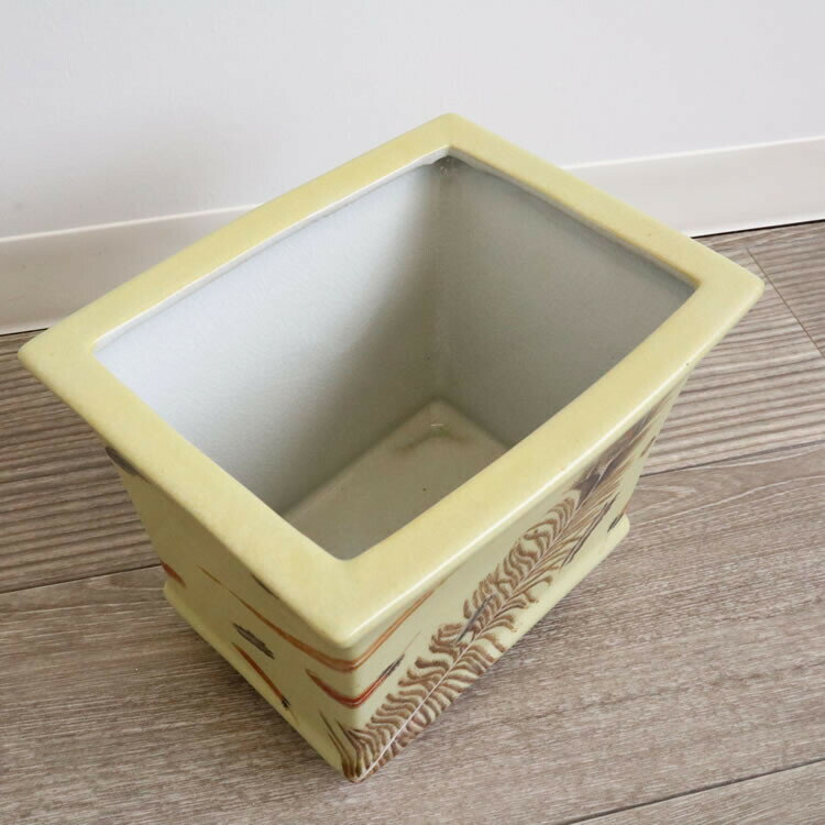 送料無料 インテリアグリーン プランター 鉢カバー 磁器 プランターカバー ポット ...