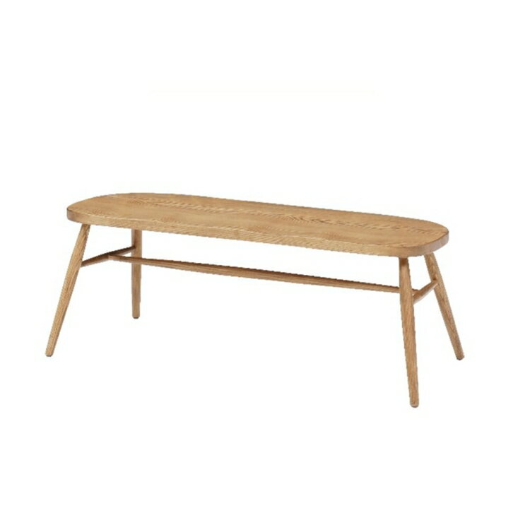 アッシュ無垢材のダイニング用ベンチ ienowa/112背無ベンチ コクリコ 食卓ベンチ 椅子 いす 木製 おしゃれ 高級感