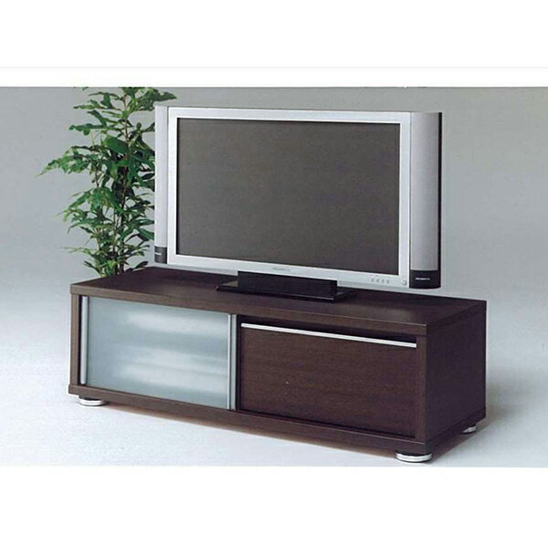 幅120cm TVボード ローボード 薄型テレビボード ブラウン 高級感 木製 完成品 テレビ台 テレビボード リビングボード 120PZTV ストーム リビング AVボード AVラック AV収納 インテリア モダン おしゃれ シンプル