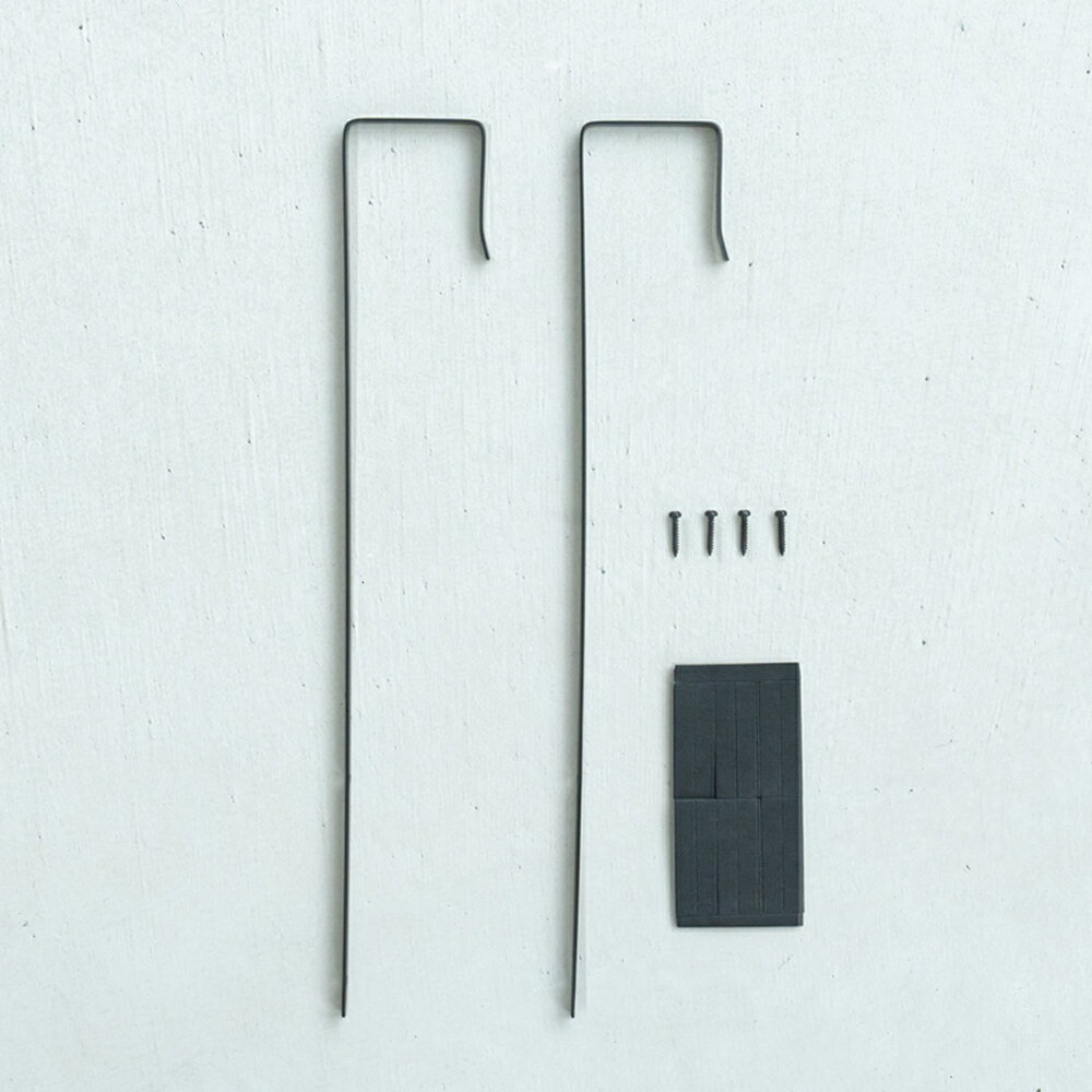 ドア掛けフック アイアン DIY 省スペース ドアミラ ミラーフック 賃貸 ドアフック [3]