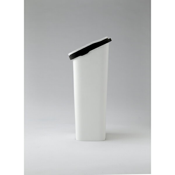 送料無料 スムースプッシュダストボックス 20L フタ付き ふた付き ごみ箱 ゴミ箱 トラッシュカン トラッシュボックス 大容量 リビング 台所 キッチン 野外 インテリア アンティーク 北欧 レトロ モダン ブルックリン 西海岸 おしゃれ ホワイト [2]