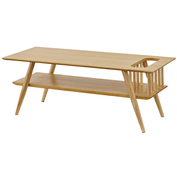 完成品 棚付きセンターテーブル 幅105cm 木製 棚 収納 マガジンラック ローテーブル リビングテーブル コーヒーテーブル カフェテーブル 机 つくえ 作業台 モダン 北欧 ブルックリン 西海岸 男前 インテリア おしゃれ アンティーク