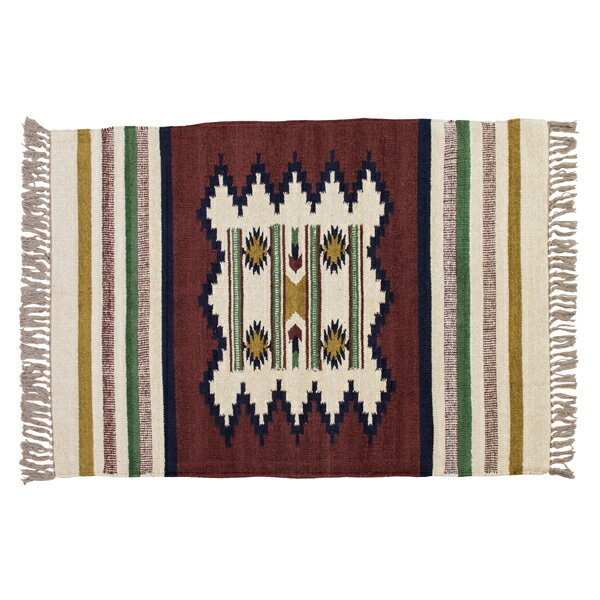 261 cm X 261 cm - ラグマット 90x130cm コットン 綿キリムラグ フロアマット 柄 ラグ マット カーペット じゅうたん 絨毯 センターラグ リビングラグ シンプル おしゃれ 北欧 高級感