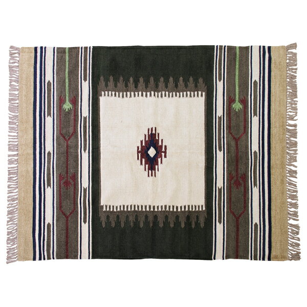 261 cm X 352 cm - ラグマット 170x230cm コットン 綿キリムラグ フロアマット 柄 ラグ マット カーペット じゅうたん 絨毯 センターラグ リビングラグ シンプル おしゃれ 北欧 高級感