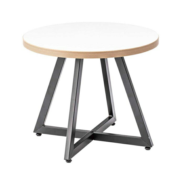 ラウンドテーブル M ホワイト サイドテーブル ナイトテーブル ミニテーブル おしゃれ ソファーテーブル リビング 寝室 シンプル カフェ 北欧 ミッドセンチュリー モダン スタイリッシュ 高級感 丸 円型