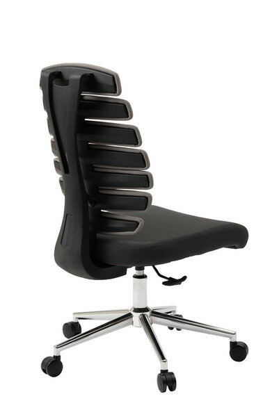 オフィスチェア グレー シンプル スタイリッシュ 在宅勤務 勉強用 学習用 ゲーム用 おしゃれ パソコンチェア PCチェア 椅子 イス ワークチェア [3]