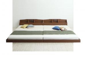 画像はシリーズ・バリエーション等も掲載している場合がございます。お間違いのない様ご購入下さい。こちらは国産ボンネルコイルマットレス付き ワイドK200の販売ページです。商品名収納棚・照明付き連結ベッド JointFamily ジョイント・フ...