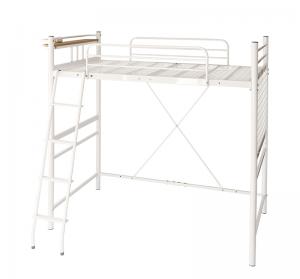 ロフトベッド ショート丈 シングル [ベッドフレームのみ シングル ショート丈 コンパクトショート丈ロフトベッド Slimfit スリムフィット] 送料無料