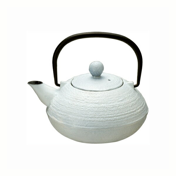 送料無料 鉄瓶 梨地/ミルク 0.5L