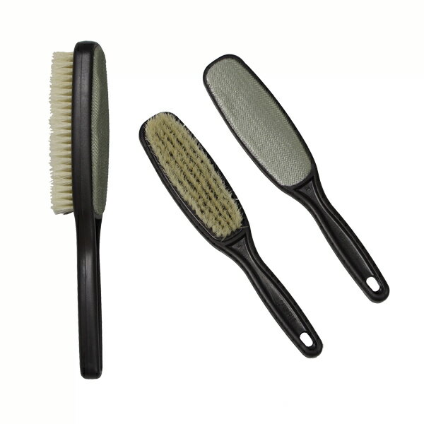 送料無料 クリーンブラシスリム毛ブラシ付 ブラウン