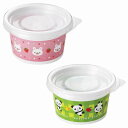 フタ付フルーツカップ パンダ&うさぎ 6個入 【× 20個】
