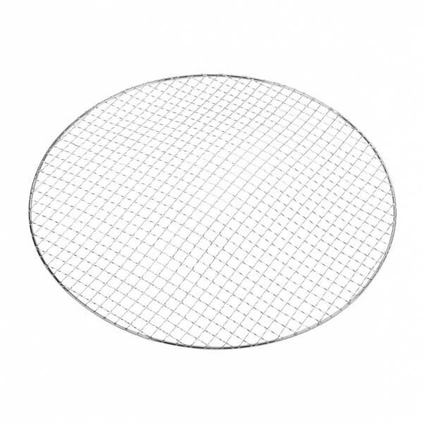 送料無料 グレービー丸型バーベキューアミ 410mm