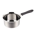 メイドインジャパン ステンレス製注ぎやすい行平鍋14cm 日本製 なべ