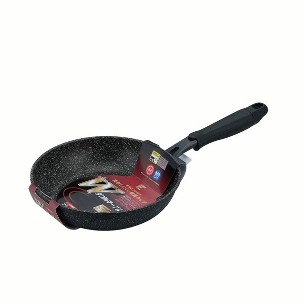〜20 cm - ダブルマーブルα IH対応フライパン20cm 焼き物 炒め物 キッチン おしゃれ 調理器具 アルミニウム合金 ふっ素樹脂加工