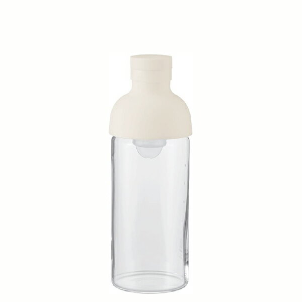 フィルターインボトル300mL ホワイト 水出し ポット お茶ボトル 紅茶ボトル フルーツティー 水筒 マグ