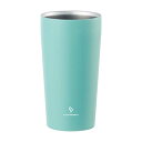 クリーンパウダー 真空二重タンブラー 450mL ミント 保温 保冷 コップ ビールグラス ビアグラス