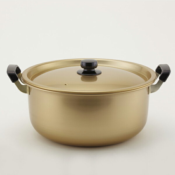 Ih Incompatible - 純しゅう酸 味づくし 34cm おでん 両手鍋 アルマイト加工 両手なべ 調理鍋