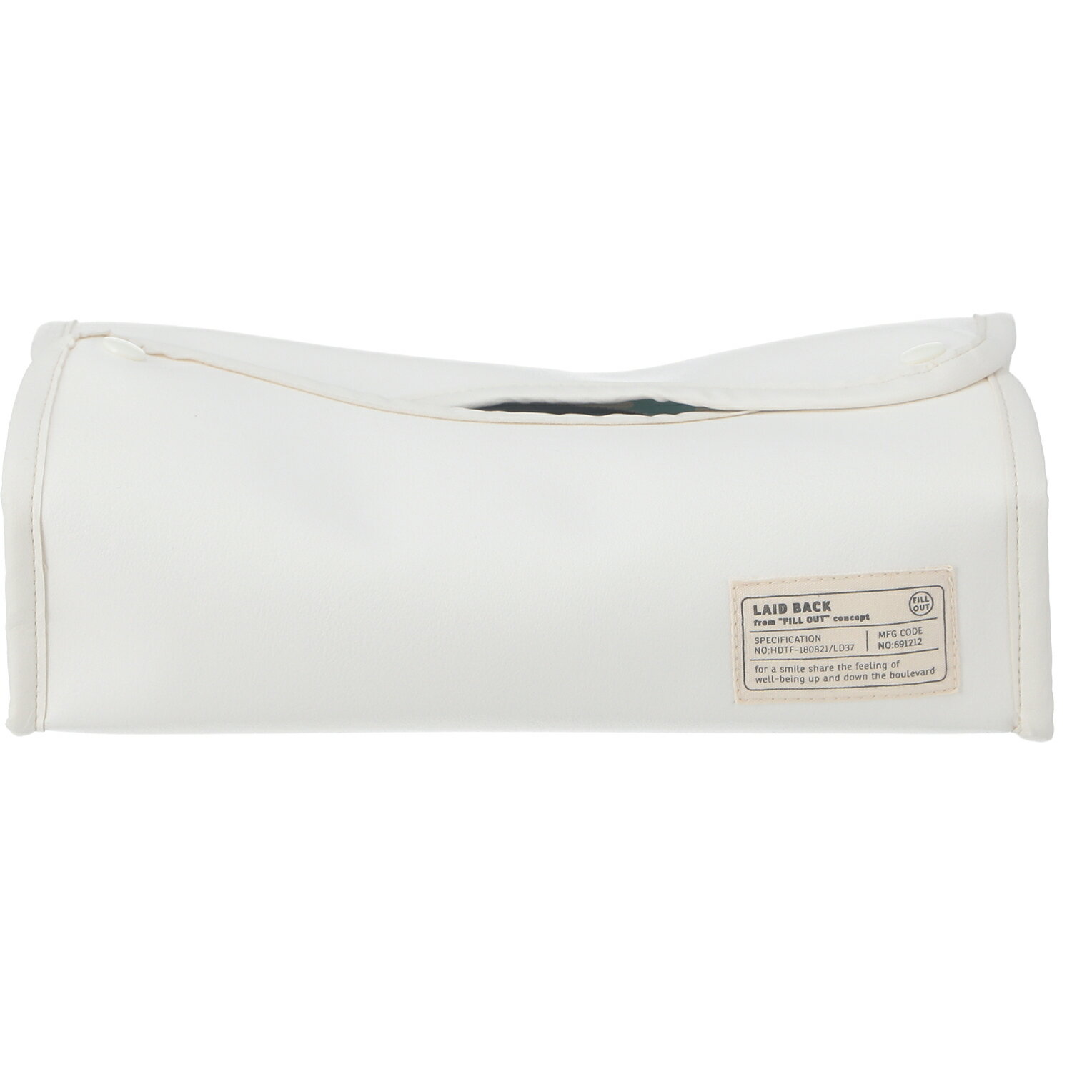 [C/D:27646] [セット数:6pcs] LB ティッシュケース ホワイト [2]