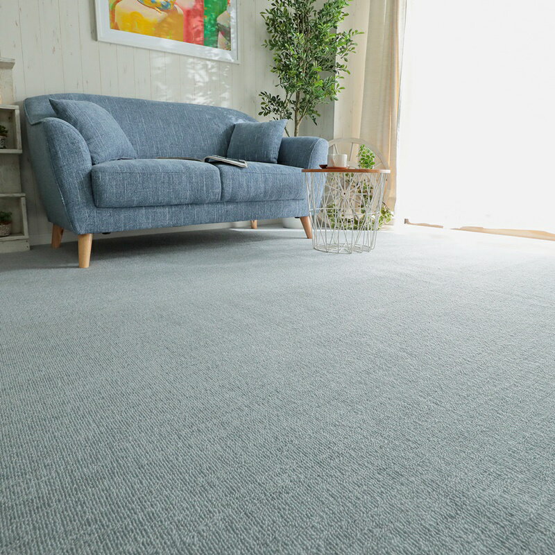 261x261cm 簡敷カーペット ジャメナ グレー