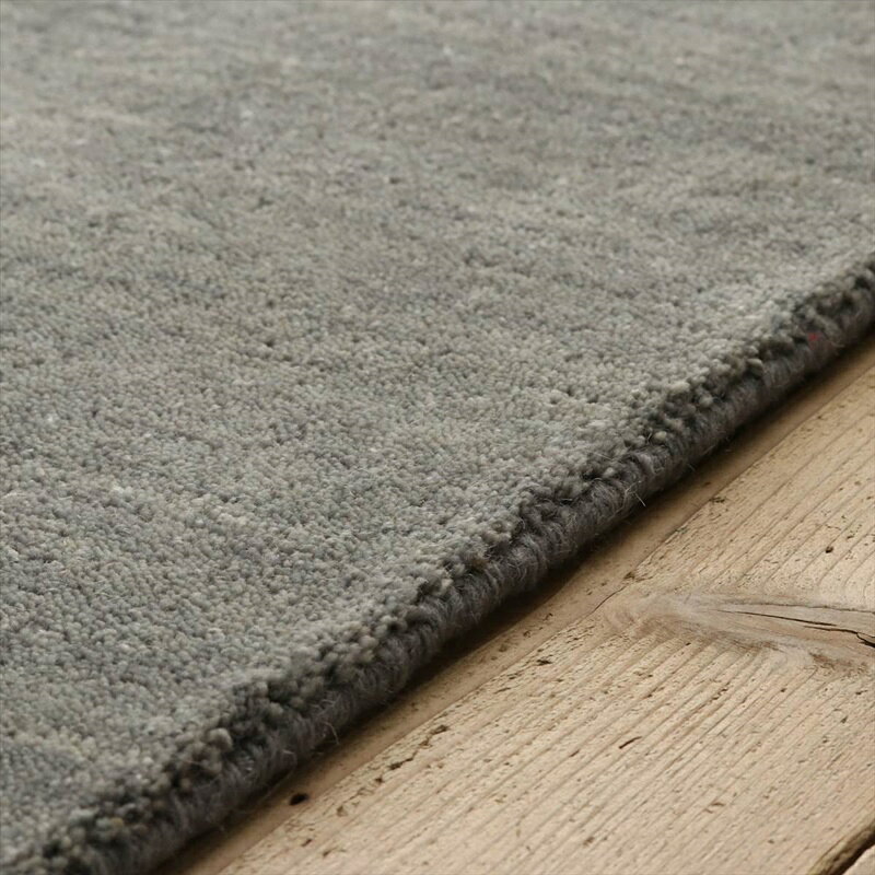 40x60cm シンプルギャッベマット GY