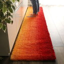 45x120cm グラデーションフックマット OR