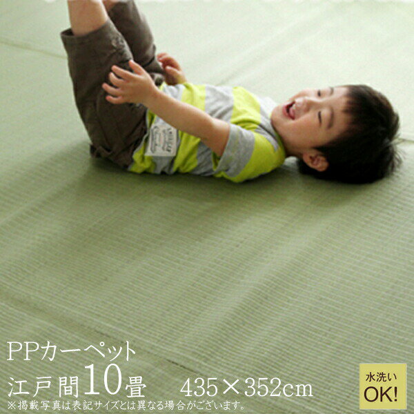 送料無料カーペット洗えるppカーペット五木江戸間10畳 約435 352cm ござ茣蓙蓙水拭き水洗いポリプロピレンカーペットアウトドアピクニック シートレジャーシートピクニックラグ敷物遠足おしゃれ 小地毯 日本樂天 Myday代標代購網 海外購物第一站