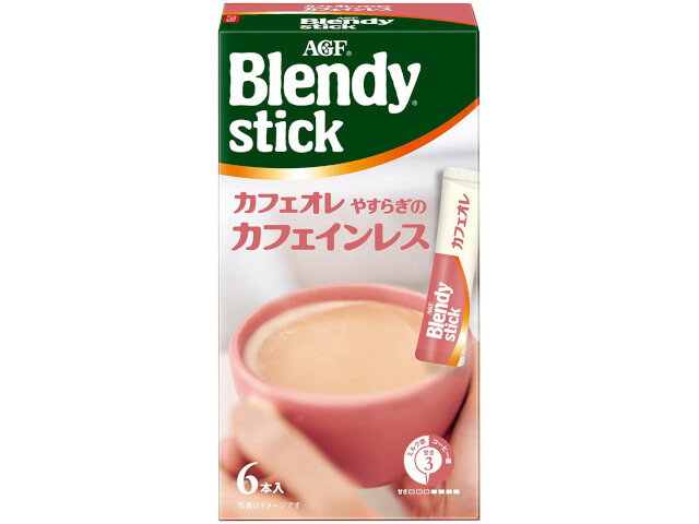 AGF ブレンディ スティック カフェインレス 6本 x6 *