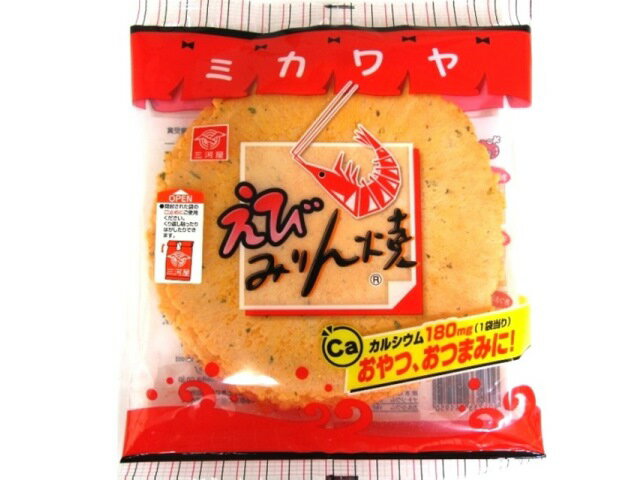 三河屋製菓 えびみりん焼 7枚 x12 *