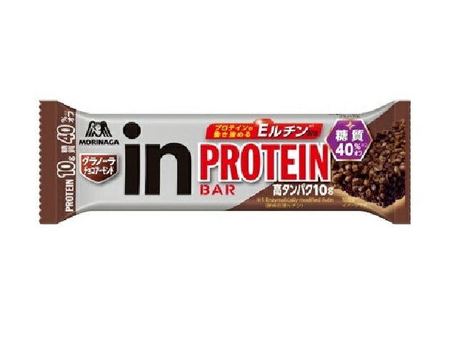森永製菓 inバー プロテイン グラノーラチョコアーモンド 1本 x12 *