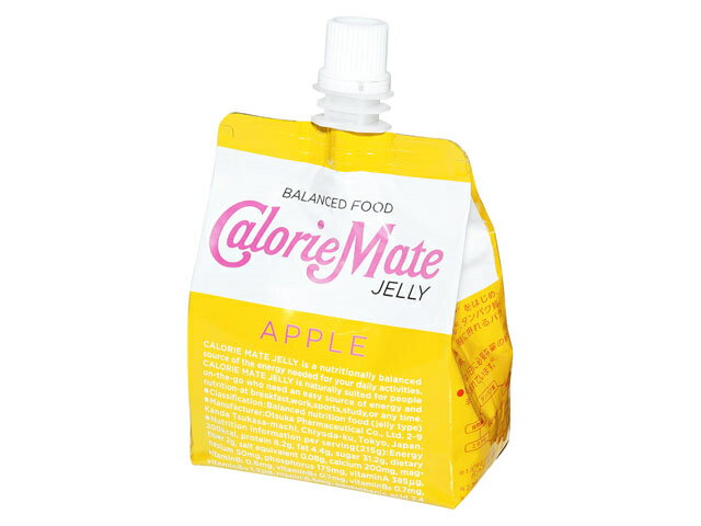 大塚製薬 カロリーメイトゼリー アップル味 215g x6 *