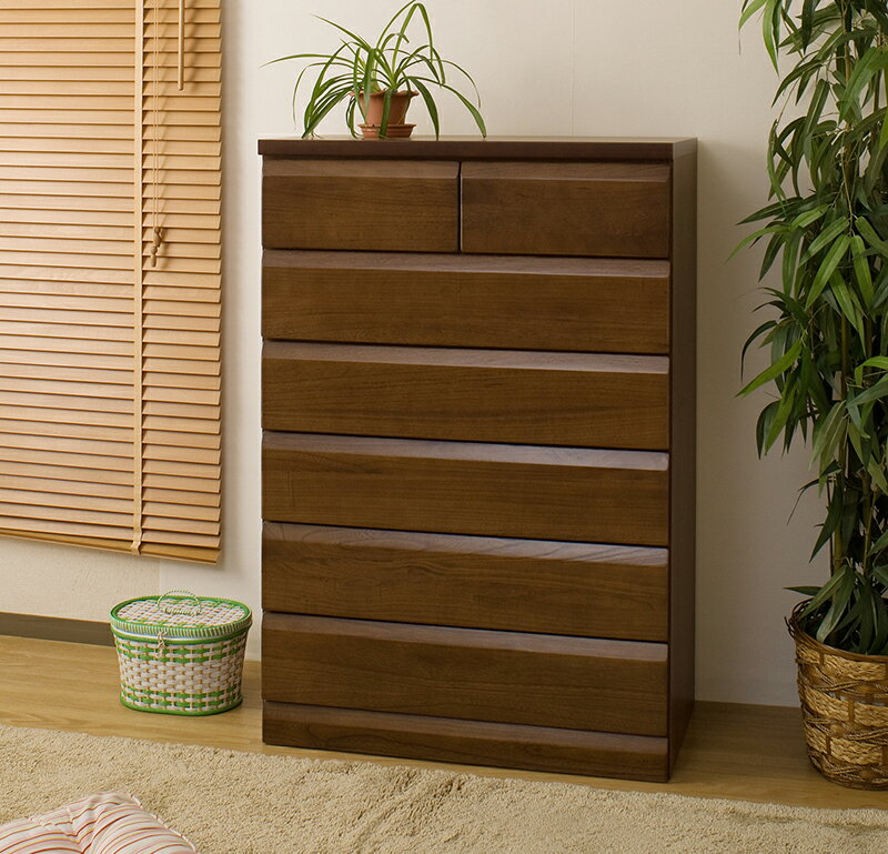 完成品 国産 桐チェスト 80cm 6段 桐タンス 桐たんす 桐箱 衣装ケース 着物 和装収納 桐ケース 衣類収納 収納箱 浴衣 チェスト 和タンス 整理タンス 桐チェスト 日本製 ダークブラウン 送料無料