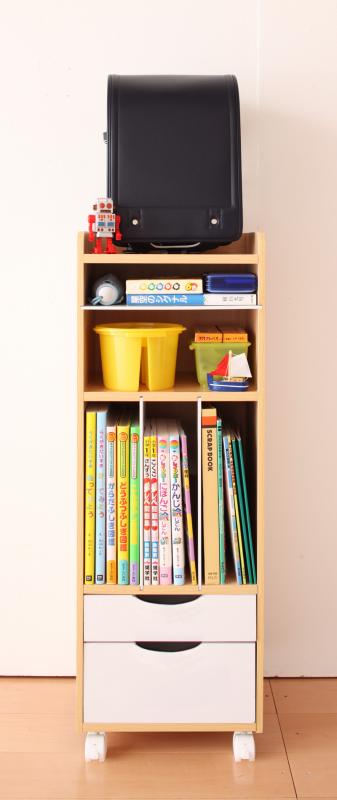 ランドセルラック Bタイプ 自分で準備できる ちょっと幅広のランドセルラック Bタイプ 子供部屋収納 子ども用家具 ランドセル収納 小学校 準備品 男の子 女の子 子供部屋 教科書収納 い 送料無料