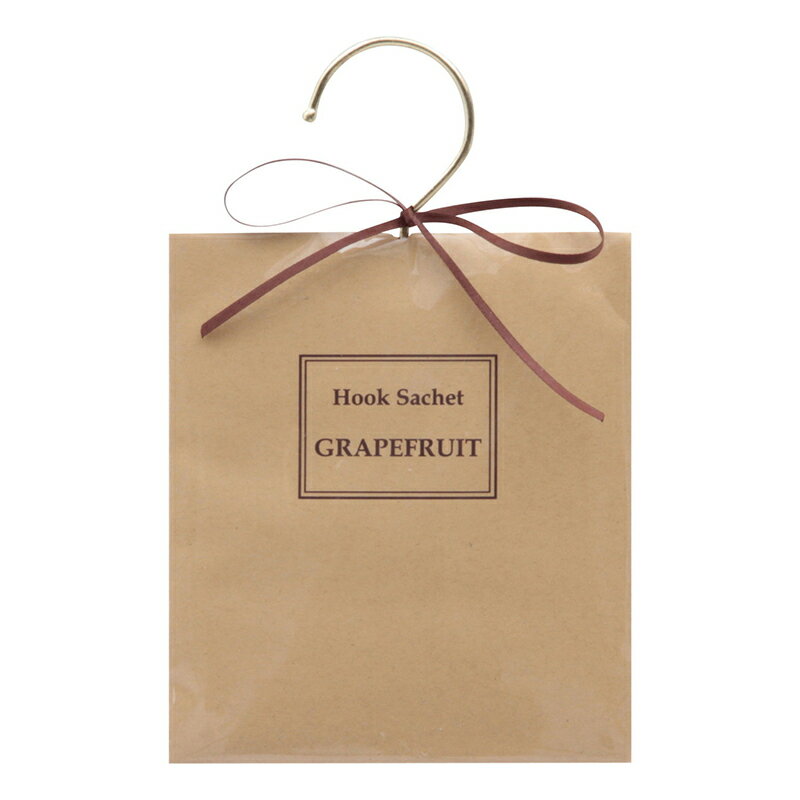 送料無料 12個入り アロマサシェ グレープフルーツ フック 香り袋 匂い袋 芳香剤 玄関 トイレ  ...