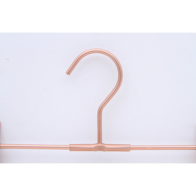 送料無料 2本組×6個セット アルミボトムハンガー ズボン用 パンツ ズボン スラックス タオルハンガー スカート シンプル 北欧 かわいい おしゃれ デザイン ブラウン