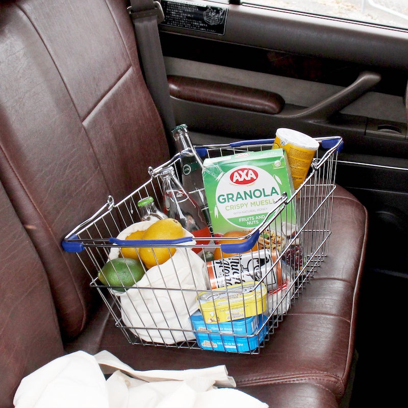 MARKET BASKET CROME/YEL マーケットバスケット DULTON ダルトン おしゃれ インテリア 小物入れ 置物 ショッピングバスケット お買い物カゴ 収納籠 おもちゃ入れ ストック アンティーク アメリカ雑貨