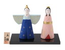 ★ひな祭り★「置物とインテリア」雛人形 【紗綾形文 雛】